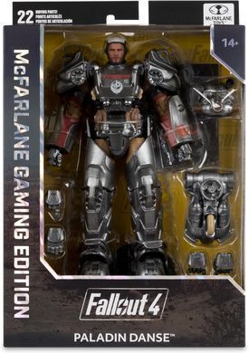 Колекційна фігура Паладін Данс Fallout 4 McFarlane Gaming Edition Paladin Danse