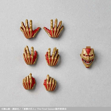 Коллекционная фигура Бронированный Титан Attack on Titan Amazing Yamaguchi Revoltech NR101 Armored Titan (Reiner Braun)