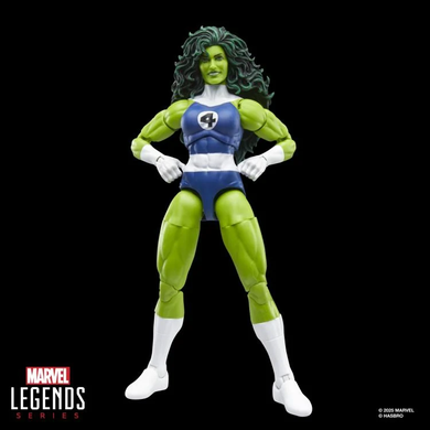 Коллекционная фигура Женщина-халк Fantastic Four Marvel Legends Retro Collection She-Hulk