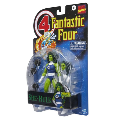 Коллекционная фигура Женщина-халк Fantastic Four Marvel Legends Retro Collection She-Hulk