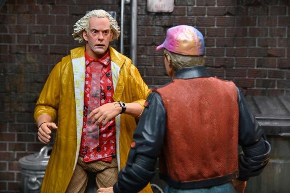 Колекційна фігура Доктор Еммет Браун Назад у майбутнє 2 NECA Back to the Future Part 2 Ultimate Doc Brown (2015)