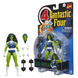 Коллекционная фигура Женщина-халк Fantastic Four Marvel Legends Retro Collection She-Hulk