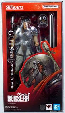 Коллекционная фигура Гатс (Банда Ястреба) Berserk S.H.Figuarts Guts (Band of the Hawk)