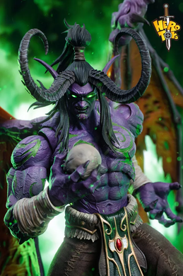 Коллекционная фигура Иллидан Лютошторм Hero Toys World of Warcraft Demon Hunter Illidan Stormrage