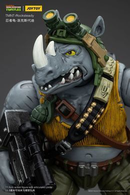 Колекційна фігура Рокстеді Teenage Mutant Ninja Turtles TMNT Rocksteady 1/18