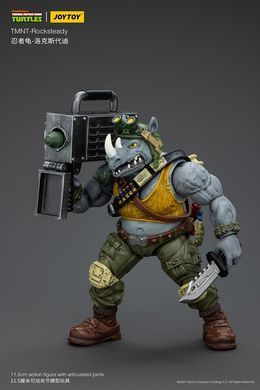 Колекційна фігура Рокстеді Teenage Mutant Ninja Turtles TMNT Rocksteady 1/18