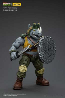 Колекційна фігура Рокстеді Teenage Mutant Ninja Turtles TMNT Rocksteady 1/18