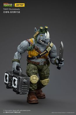 Колекційна фігура Рокстеді Teenage Mutant Ninja Turtles TMNT Rocksteady 1/18