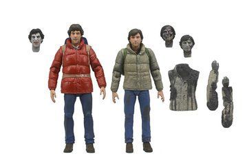 Комплект коллекционных фигур Американский оборотень в Лондоне An American Werewolf in London Jack Goodman & David Kessler Two-Pack