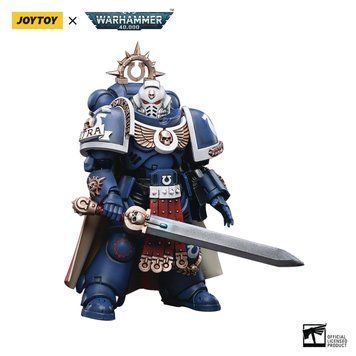 Коллекционная фигура Капитан Примарис Ультрамаринов Warhammer 40K Ultramarines Primaris Captain 1/18