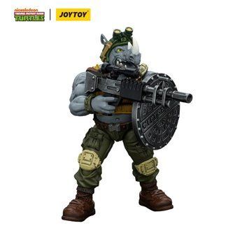 Колекційна фігура Рокстеді Teenage Mutant Ninja Turtles TMNT Rocksteady 1/18