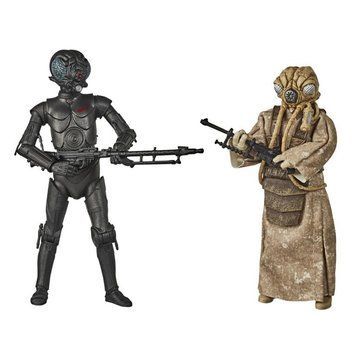 Комплект коллекционных фигур Зукусс и 4-лом Star Wars The Black Series Zuckuss and 4-Lom 2 Pack