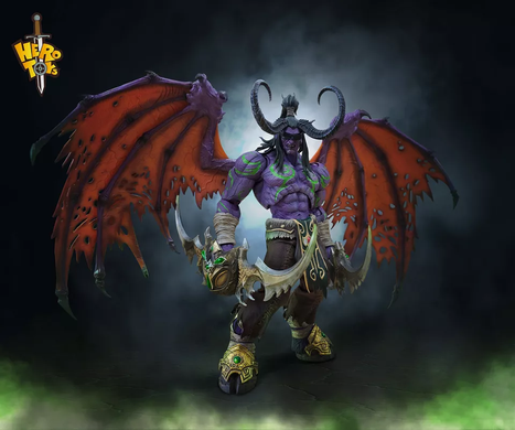 Колекційна фігура Іллідан Лютошторм Hero Toys World of Warcraft Demon Hunter Illidan Stormrage