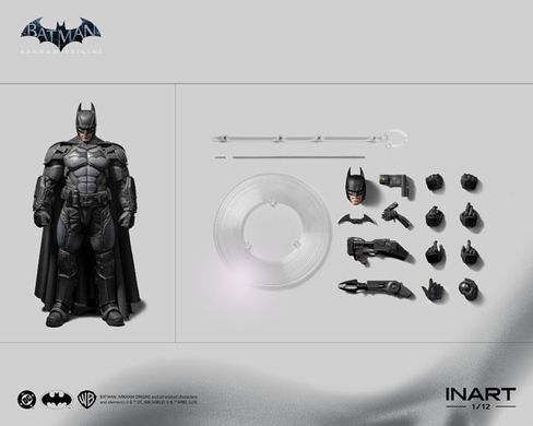 Колекційна фігура Бетмен Бетмен: Літопис Аркему Batman: Arkham Origins InArt Batman 1/12
