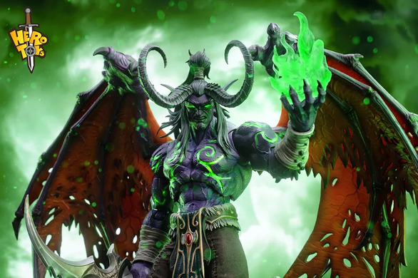 Колекційна фігура Іллідан Лютошторм Hero Toys World of Warcraft Demon Hunter Illidan Stormrage