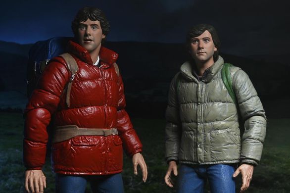Комплект коллекционных фигур Американский оборотень в Лондоне An American Werewolf in London Jack Goodman & David Kessler Two-Pack
