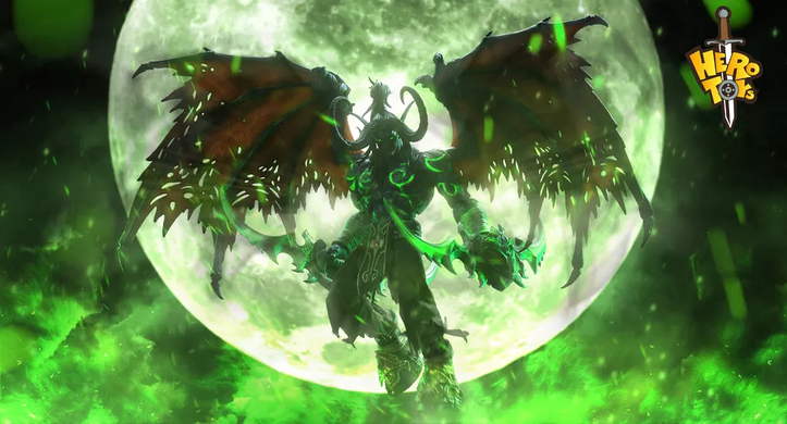 Колекційна фігура Іллідан Лютошторм Hero Toys World of Warcraft Demon Hunter Illidan Stormrage