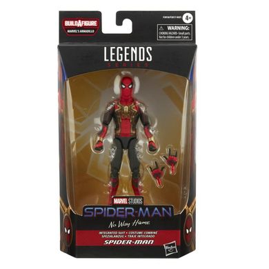 Колекційна фігура Людина-павук Marvel Legends Integrated Suit Spider-Man (Marvel's Armadillo BAF)