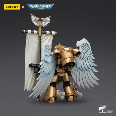 Коллекционная фигура Древний Сангвинарный Гвардеец Warhammer 40K Blood Angels Sanguinary Guard Sanguinary Ancient 1/18