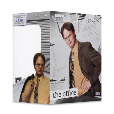 Коллекционная фигура Дуайт Шрут The Office Movie Maniacs Dwight Limited Edition 4850