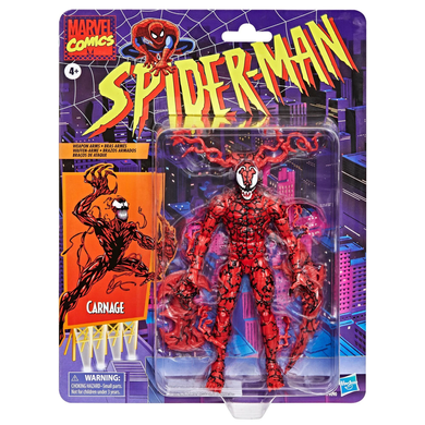 Коллекционная фигура Карнаж Hasbro Marvel Legends Retro Series Carnage