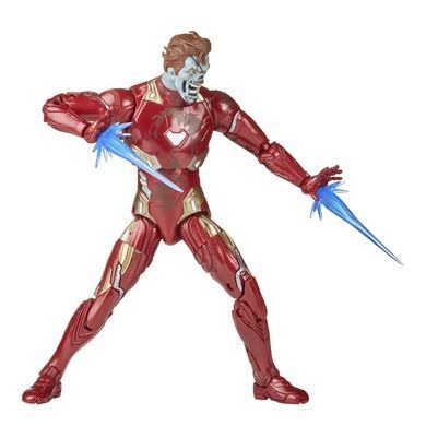 Коллекционная фигура Зомби Железный-человек What If...? Marvel Legends Zombie Iron Man (Khonshu BAF)