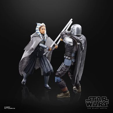 Комплект колекційних фігур Мандалорець, Грогу та Асока Star Wars The Black Series The Mandalorian, Ahsoka Tano & Grogu 3-Pack