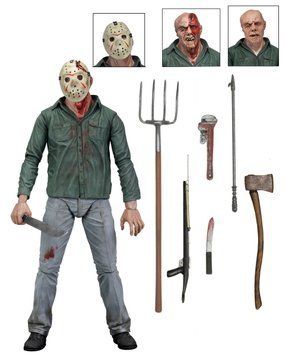 Коллекционная фигура Джейсон Вурхиз Пятница 13 часть 3Д Ultimate Part 3 Jason