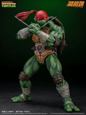 Коллекционная фигура Рафаэль TMNT - Raphael - 1/12 Scale - Lingjihun - Mety Toys