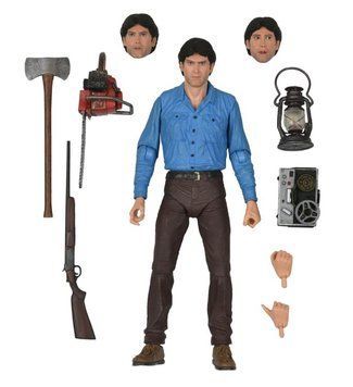 Коллекционная фигура Эш Уильямс Зловещие Мертвецы The Evil Dead 40th Anniversary Ultimate Ash Williams