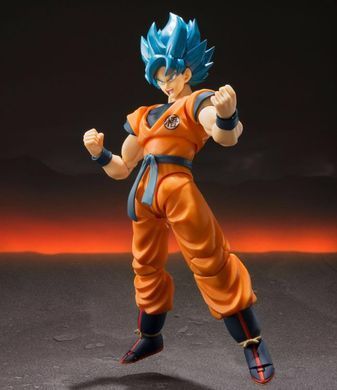Колекційна фігура Сон Ґоку Dragon Ball Super: Broly S.H.Figuarts Super Saiyan God Super Saiyan Goku