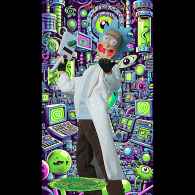 Коллекционная фигура Рик Санчес Рик и Морты Joy Man Toys JM006 1/12 DR. CUCUMBER Rick
