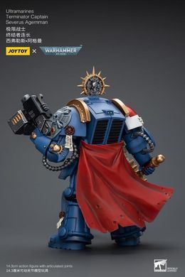 Колекційна фігура Капітан Ультрамаринів Северус Агемман Warhammer 40K Ultramarines Terminator Captain Severus Agemman 1/18
