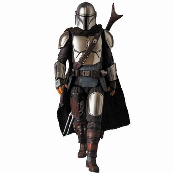 Колекційна фігура Мандалорець Star Wars MAFEX No.129 The Mandalorian (Beskar Armor)