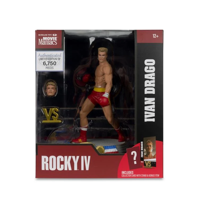 Коллекционная фигура Иван Драго Rocky IV Movie Maniacs Ivan Drago Limited Edition 6750