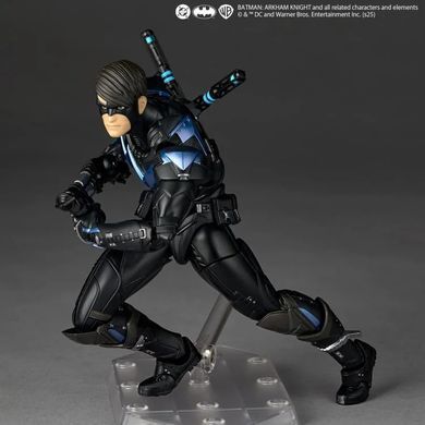 Колекційна фігура Найтвінг DC Comics Amazing Yamaguchi Revoltech NR104 Nightwing Batman: Arkham Knight