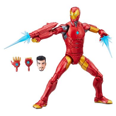 Колекційна фігура Непереможна Залізна Людина Marvel Legends Invincible Iron Man (Okoye BAF)