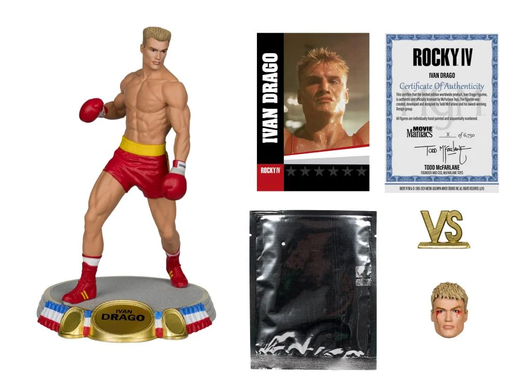 Коллекционная фигура Иван Драго Rocky IV Movie Maniacs Ivan Drago Limited Edition 6750