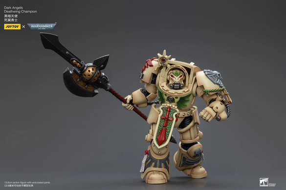 Колекційна фігура Чемпіон Смертокрил Темних Янголів Warhammer 40k Dark Angels Deathwing Champion 1/18