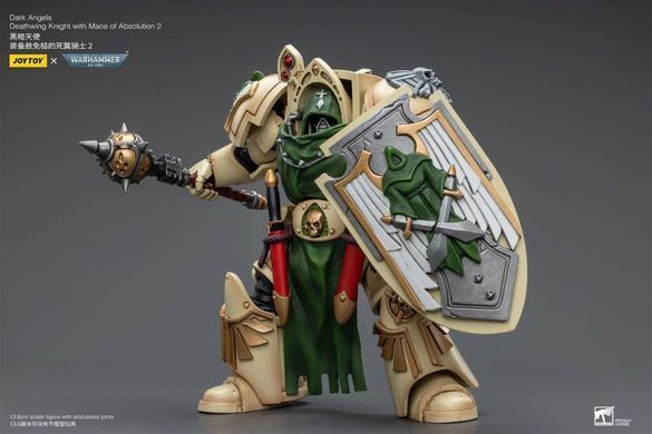 Коллекционная фигура Рыцарь Смертокрыл Темных Ангелов Warhammer 40k Dark Angels Deathwing Knight with Mace of Absolution 2
