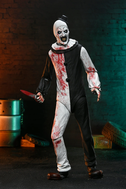 Колекційна фігура Жахаючий (Клоун Арт) Terrifier 2 Ultimate Art the Clown (Blood Splattered)