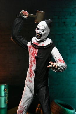 Колекційна фігура Жахаючий (Клоун Арт) Terrifier 2 Ultimate Art the Clown (Blood Splattered)