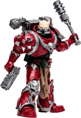 Коллекционная фигура Несущий Слово McFarlane Warhammer 40K Chaos Space Marine Word Bearer Gold Label