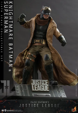 Комплект колекційних фігур Бетмен та Супермен Knightmare Batman and Superman Sixth Scale Figure Set by Hot Toys