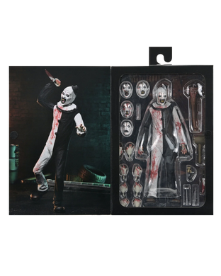 Колекційна фігура Жахаючий (Клоун Арт) Terrifier 2 Ultimate Art the Clown (Blood Splattered)