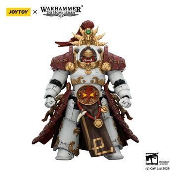 Колекційна фігура Цинь Са, Магістр Кешика Warhammer: The Horus Heresy White Scars Qin Xa Master of the Keshig with The Tails of the Dragon Blades 1/18