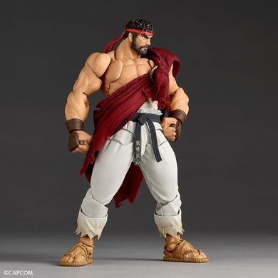 Коллекционная фигура Рю Street Fighter 6 Amazing Yamaguchi Revoltech NR079 Ryu