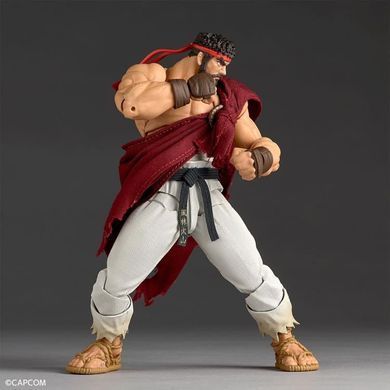 Коллекционная фигура Рю Street Fighter 6 Amazing Yamaguchi Revoltech NR079 Ryu