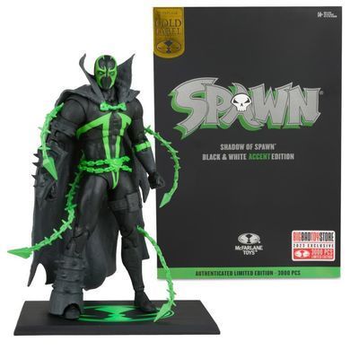 Коллекционная фигура Спаун Spawn's Universe Spawn (Shadow of Spawn) BBTS Exclusive Limited 3000 Black & White Accent Edition