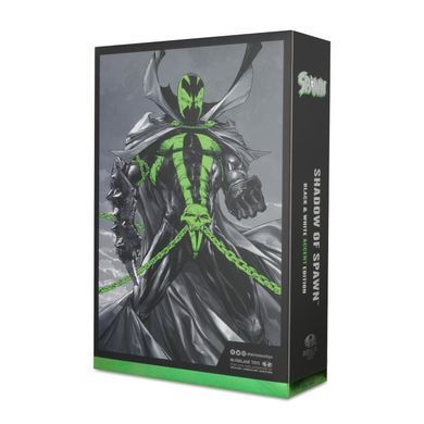 Коллекционная фигура Спаун Spawn's Universe Spawn (Shadow of Spawn) BBTS Exclusive Limited 3000 Black & White Accent Edition